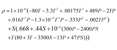 Batzle-Wang equations