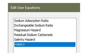 Equations in GSS